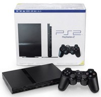 Console Playstation 2 Slim Destravado - 1 Controle e 1 Memory Card